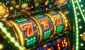 Big Time Gaming slot interface showing reels and payline indicators